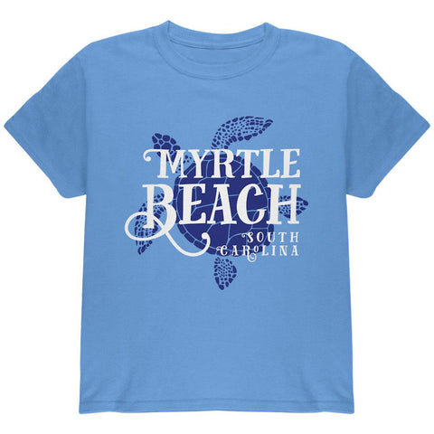 Summer Sun Sea Turtle Myrtle Beach Youth T Shirt