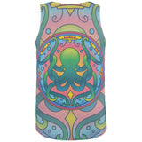 Mandala Trippy Stained Glass Octopus All Over Mens Tank Top