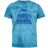 Always Be Yourself Narwhal Mens T Shirt