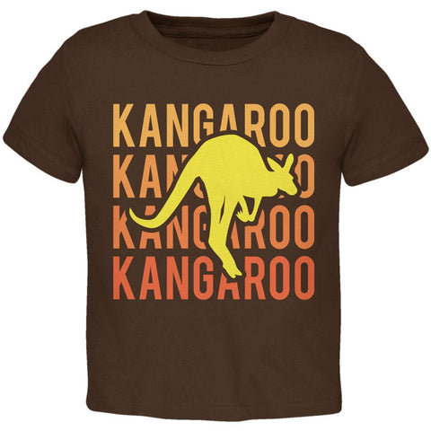 Kangaroo Stacked Repeat Toddler T Shirt