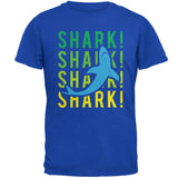 Shark Stacked Repeat Mens T Shirt