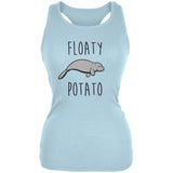 Floaty Potato Manatee Juniors Soft Tank Top