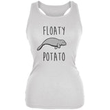Floaty Potato Manatee Juniors Soft Tank Top