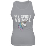 My Spirit Animal Unicorn Juniors Soft Tank Top