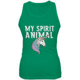 My Spirit Animal Unicorn Juniors Soft Tank Top