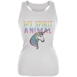 My Spirit Animal Unicorn Juniors Soft Tank Top