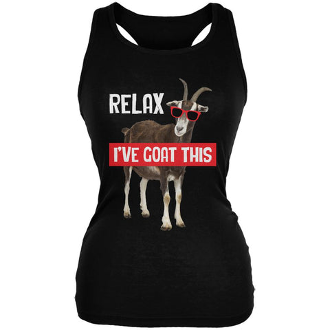 Relax I've Goat Got This Funny Juniors Soft Tank Top