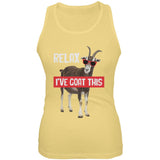 Relax I've Goat Got This Funny Juniors Soft Tank Top