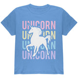 Unicorn Stacked Repeat Youth T Shirt