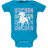 Unicorn Stacked Repeat Soft Baby One Piece