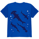 Hammerhead Shark Sharks School Youth T Shirt