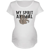 My Spirit Animal Sloth Maternity Soft T Shirt