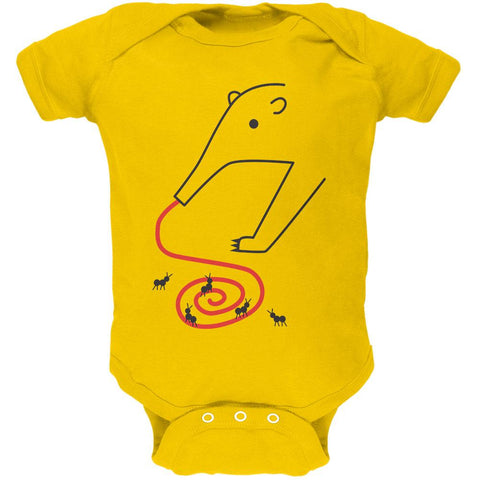 Anteater Ant Eater Tongue Soft Baby One Piece