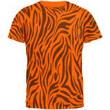 Zebra Pattern Blacklight Mens T Shirt