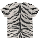 Halloween White Siberian Tiger Costume All Over Youth T Shirt