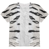 Halloween White Siberian Tiger Costume All Over Youth T Shirt