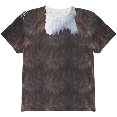 Halloween Bald Eagle Costume All Over Youth T Shirt