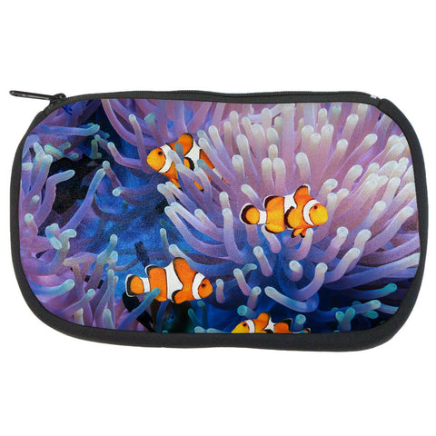 Clownfish Sea Anemone Makeup Bag