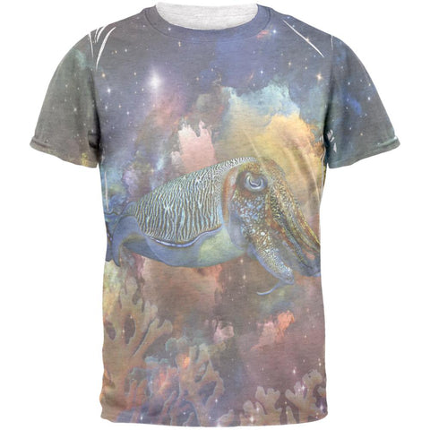 Cuttlefish In Space Mens T Shirt