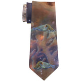 Cuttlefish In Space All Over Neck Tie