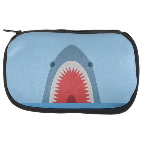 Cute Fun Shark Attack Makeup Bag
