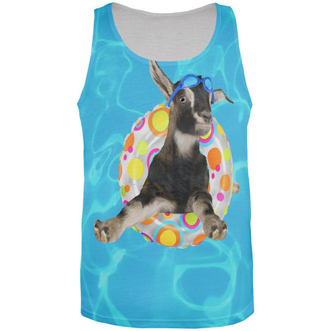 Whatever Floats Your Goat Boat Funny All Over Mens Tank Top