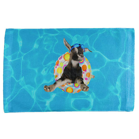 Whatever Floats Your Goat Boat Funny All Over Hand Towel