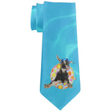Whatever Floats Your Goat Boat Funny All Over Neck Tie