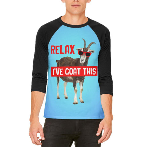 Relax I've Goat Got This Mens Raglan T Shirt