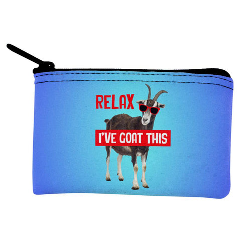 Relax I've Goat Got This Coin Purse