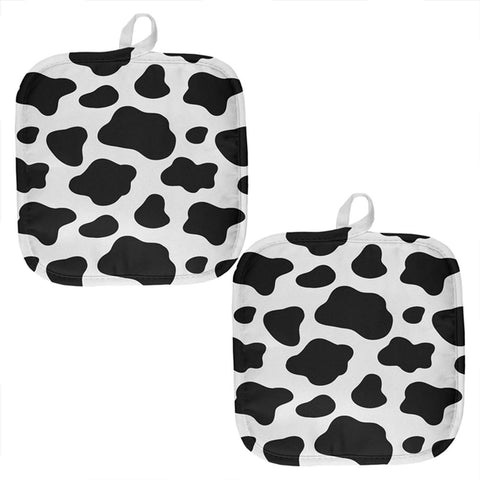 Dairy Cow Pattern All Over Pot Holder (Set of 2)