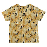 Doge Meme All Over Toddler T Shirt