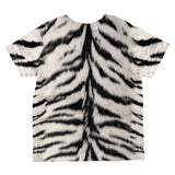 Halloween White Tiger Costume All Over Toddler T Shirt