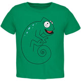 Chameleon Spiral Tail Toddler T Shirt