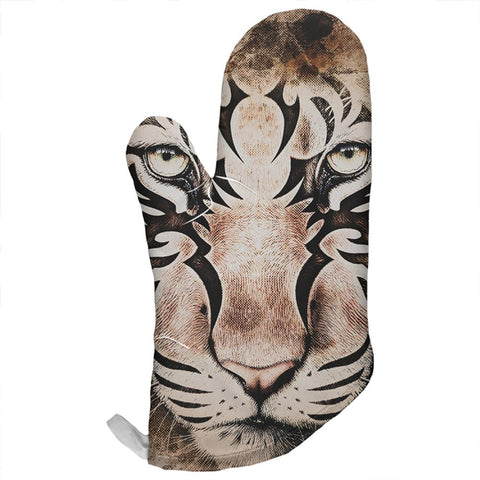 Tiger Eye Ghost And The Darkness All Over Oven Mitt