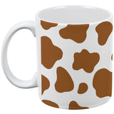 Brown Spot Cow All Over Coffee Mug