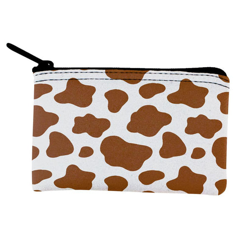 Brown Spot Cow Coin Purse