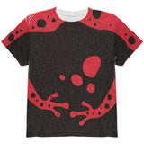 Red Banded Poison Dart Frog Costume All Over Youth T Shirt