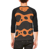 Orange Banded Poison Dart Frog Costume Mens Raglan T Shirt