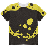 Yellow Banded Poison Dart Frog Costume All Over Youth T Shirt