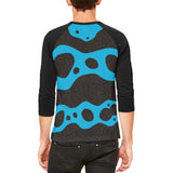 Blue Banded Poison Dart Frog Costume Mens Raglan T Shirt