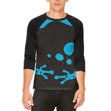 Blue Banded Poison Dart Frog Costume Mens Raglan T Shirt