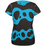 Blue Banded Poison Dart Frog Costume All Over Womens T Shirt