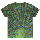 Halloween Peacock Feathers Costume All Over Youth T Shirt