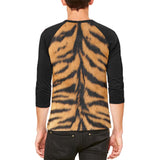 Halloween Costume Tiger Costume Mens Raglan T Shirt