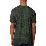 Halloween Green Snake Snakeskin Costume All Over Mens T Shirt