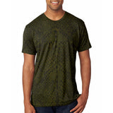 Halloween Green Snake Snakeskin Costume All Over Mens T Shirt