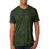 Halloween Green Snake Snakeskin Costume All Over Mens T Shirt