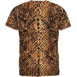 Halloween Desert Brown Snake Snakeskin Costume All Over Mens T Shirt