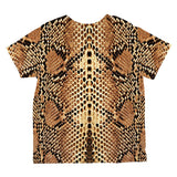 Halloween Rattlesnake Snake Snakeskin Costume All Over Toddler T Shirt